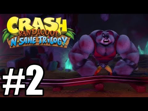 Crash Bandicoot N Sane Trilogy Gameplay Walkthrough Part 2 - PS4 Pro