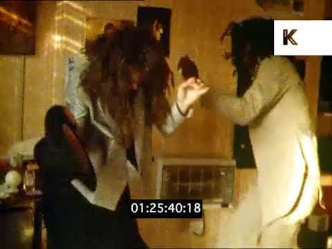 Ari Up of The Slits and Prince Mohamed Dancing to Dub, Late 1970s, UK | Don Letts | Premium Footage