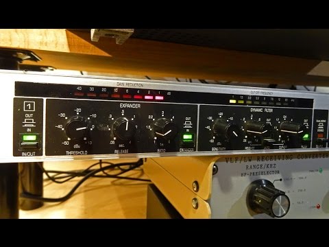Kurzwelle shortwave Behringer Denoiser SNR 2000 - less noise/less hiss