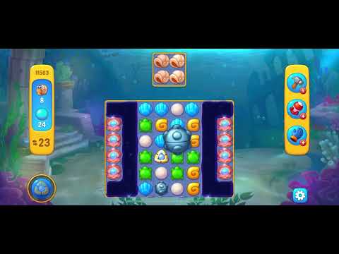 Fishdom 🐟🦀 🐟 🦀 Level - 11581⚡🔥 11582⚡🔥 11583⚡🔥  11584(HARD)⚡🔥 Minigame⚡🔥 11585 ⚡🔥 🐟🦀 🐟 🦀