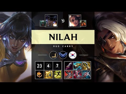 Nilah ADC vs Samira - KR Diamond Patch 25.13
