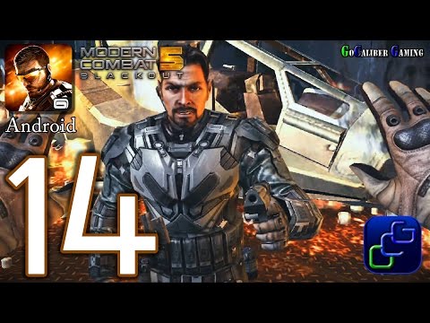 Modern Combat 5 Blackout Android Walkthrough - Part 14 - Final Boss and Ending