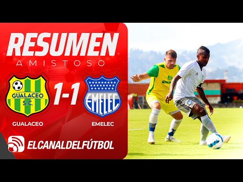 RESUMEN: Gualaceo SC 1 - 1 Emelec - Amistoso de Pretemporada