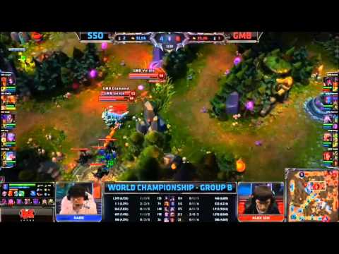 LOL WCS 2013 Day6 Samsung Ozone vs Gambit Highlight