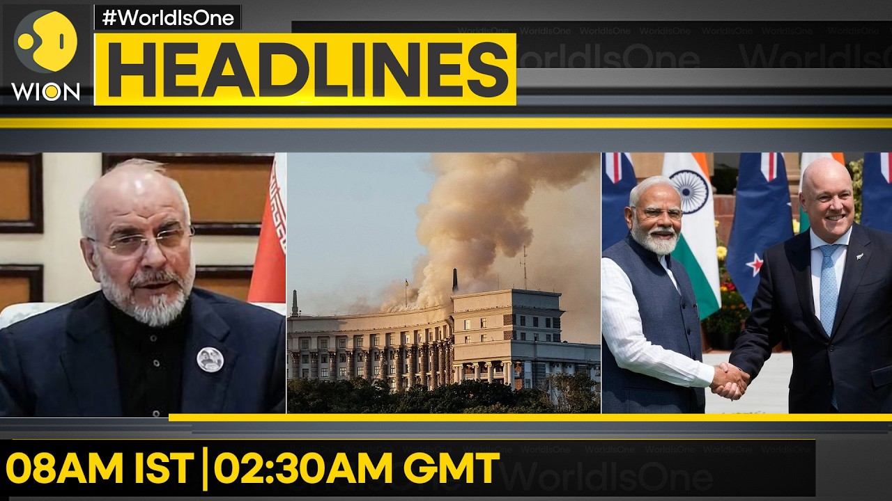 PM Modi: India Launchpad For Global Growth | Russia Strikes Kyiv With Missiles | WION Headlines