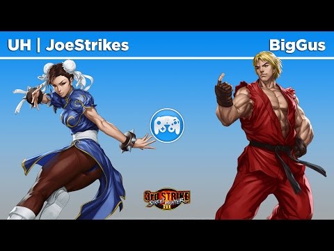 3rd Strike @ Neil's (4-11) - UH | JoeStrikes (Chun-Li) vs. BigGus (Ken) - LR2