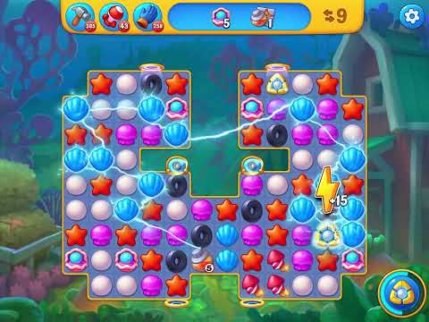 Fishdom level 6258 no boosters フィッシュダム ノーマル [Friend's]