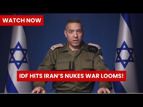 IDF’s Massive Strike on Iran’s Nuclear Sites: War Escalates | Breaking News