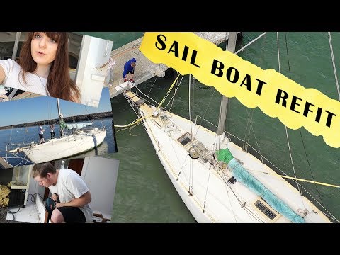 The Refit Begins. Chopping up our V-berth