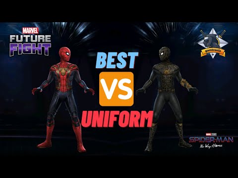 Which uniform is best for Spiderman?? WBL showcase-(MFF)