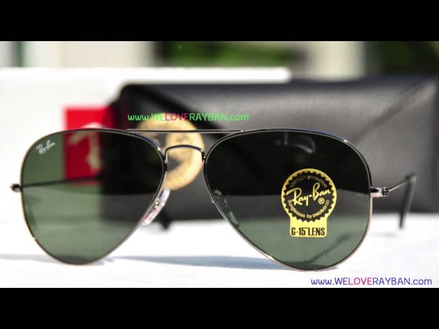 Vídeo relacionado con Ray-Ban Aviator Large Metal, Gafas de Sol Unisex Adulto, Plateado (W0879 Gunmetal), 58
