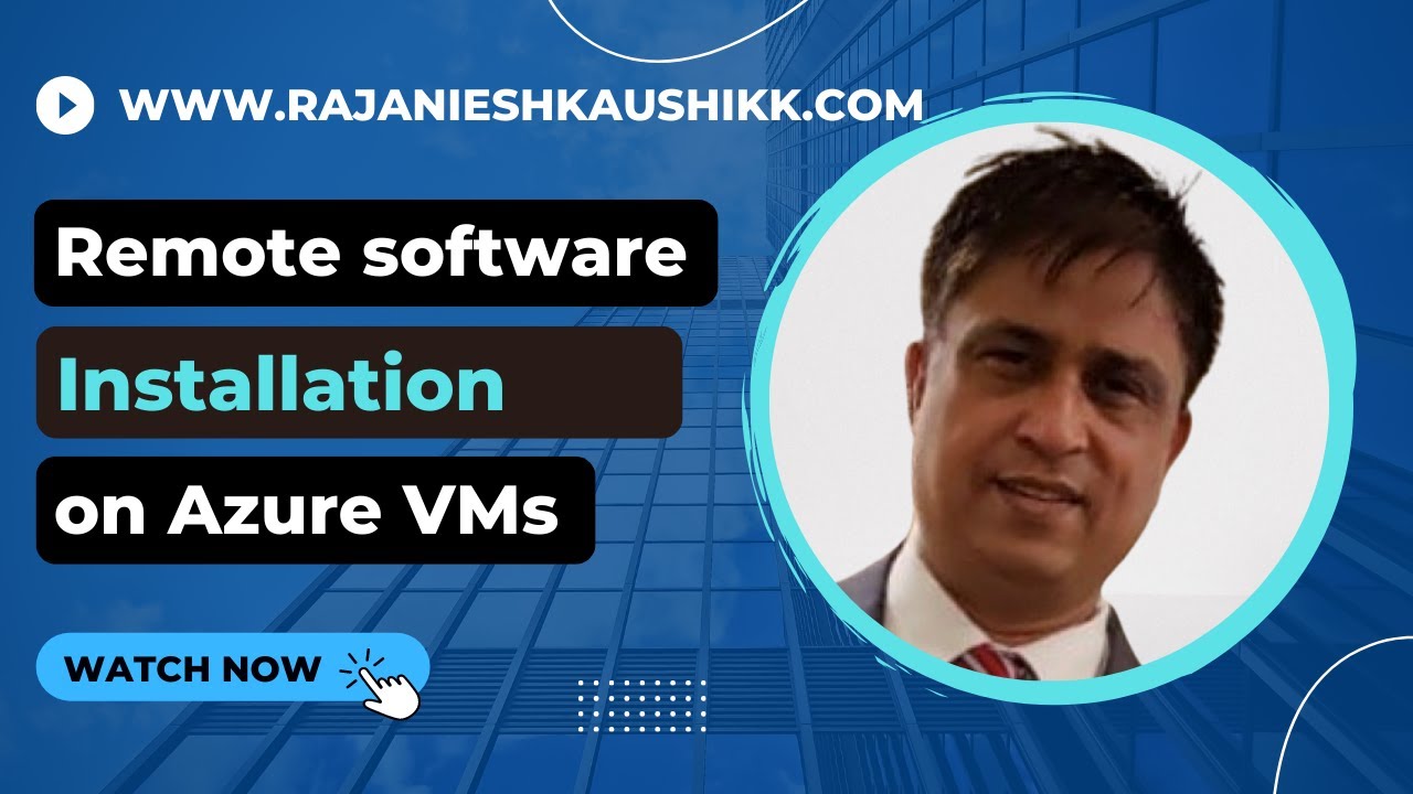 Effortless Remote Software Installation on Azure VMs Without RDP: Here's How!