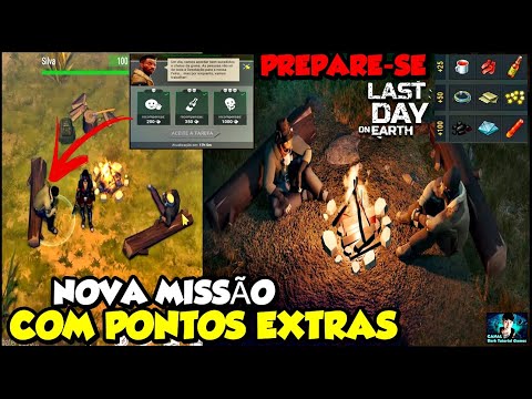 ●LIBEROU NOVA MISSÃO NA FEIRA! GANHANDO PONTOS EXTRAS FACILMENTE 👁 ATUALIZAÇÃO Last Day On Earth