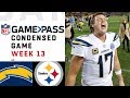 Chargers vs. Steelers | Week 13  NFL Game Pass Condensed Game of the Week