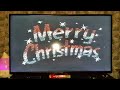 Opening Closing To Disney S Sing Along Songs Very Merry Christmas Songs 1994 VHS