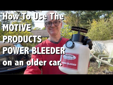 Using the Motive Power Bleeder for Older Cars