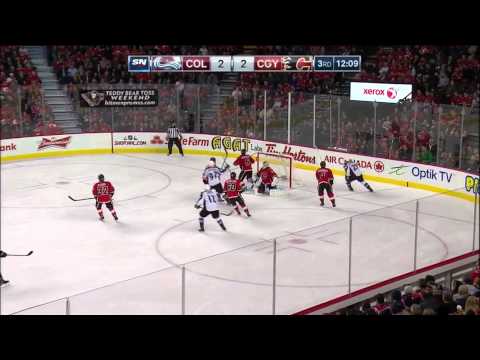 Game #384 Colorado Avalanche @ Calgary Flames 3-4 (OT) Highlights (04.12.2014)