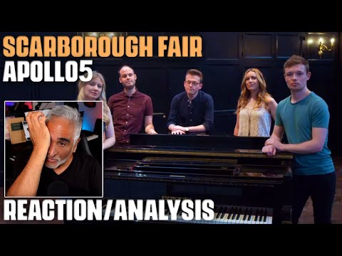 "Scarborough Fair" (Traditional) by Apollo5, Reaction/Analysis by Musician/Producer