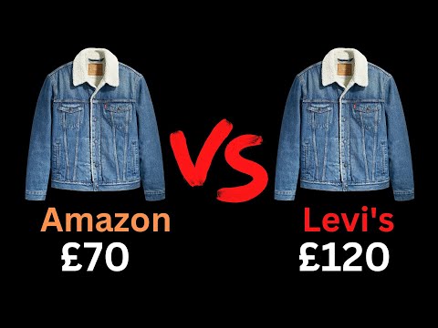 LEVIS VS AMAZON | LEVIS TYPE 3 SHERPA TRUCKER JACKET | Which one you would go for?