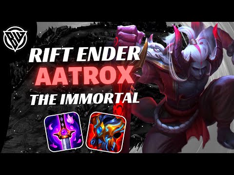 WORLD ENDER IN JUNGLE | AATROX GAMEPLAY | WILD RIFT | SEASON 9 | BUILD & RUNES