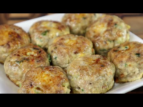 절대 부침가루에 굴리지마세요! 명절 때 만드는 동그랑땡 이렇게 만들어 예쁘고 맛있어요~