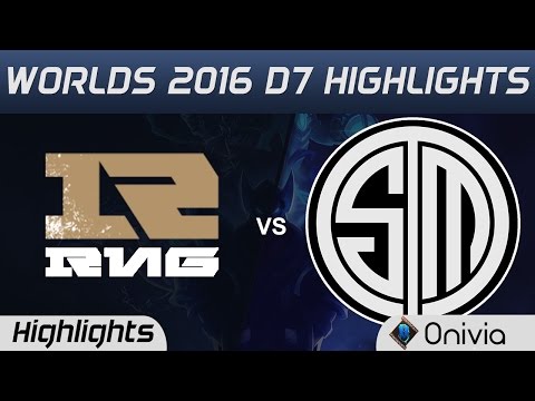 RNG vs TSM Highlights Worlds 2016 D7 Royal Never Give Up vs Team Solo Mid