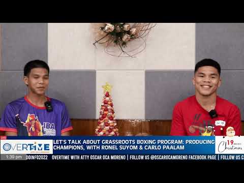 Grassroots Boxing Program Producing Champions Ronel Suyom and Carlo Paalam OverTime Episode