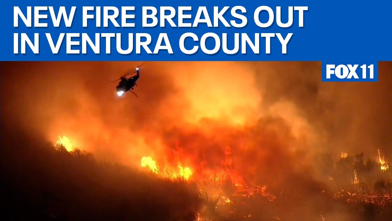 LIVE: Auto Fire breaks out in Ventura County