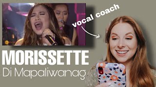 Vocal coach reacts to Morissette-Di Mapaliwanag (MYX-Global)