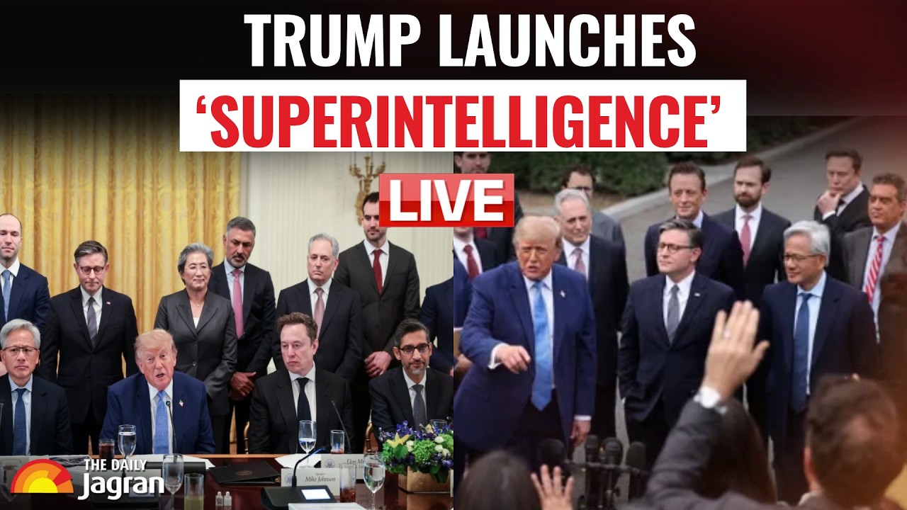 Trump AI Launch Live: President Trump Launches America Gov AI Powered Tool