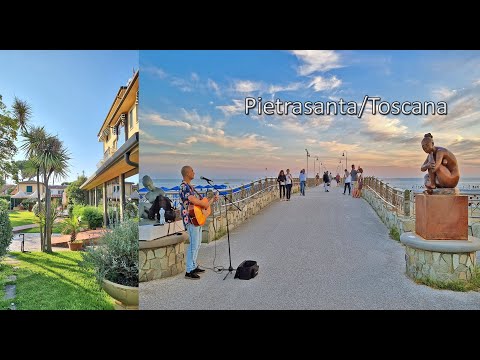 Pietrasanta/Toscana :  Mediterane Gelassenheit am Meer