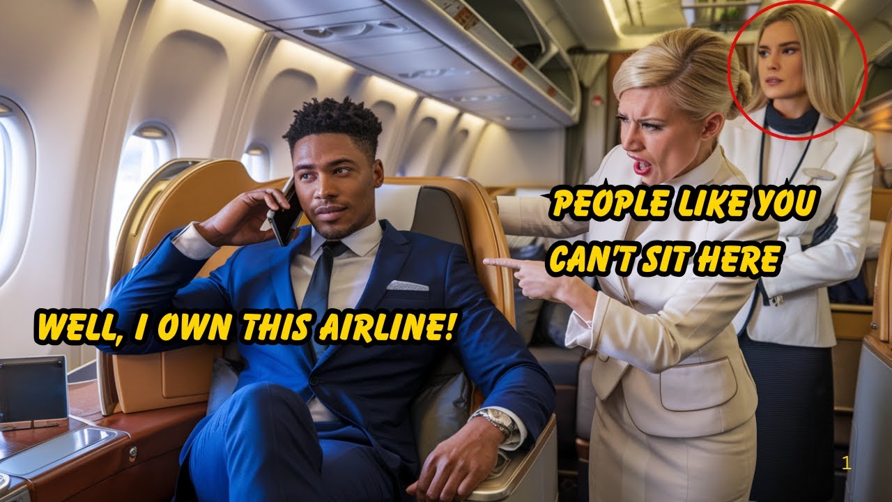 Black CEO Removed from VIP Seat for a White Passenger—5 Minutes Later, The Entire Staff is Fired