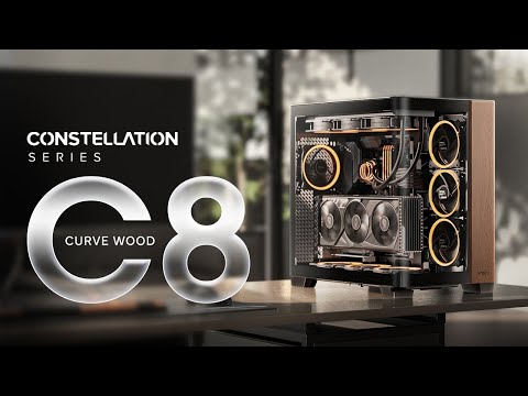 C8 Curve Wood PC Case: The Perfect Blend of Modern Design & Superior Cooling