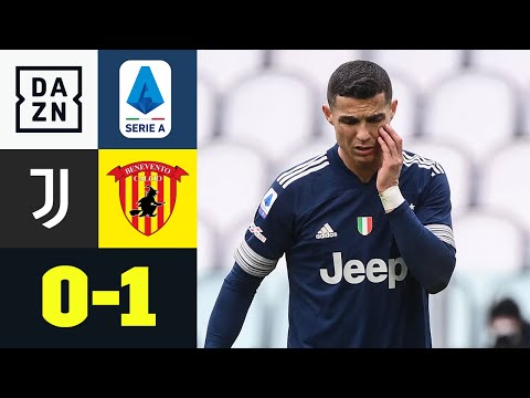 Beneventos Zauberer lassen Alte Dame stolpern: Juventus - Benevento 0:1 | Serie A | DAZN Highlights