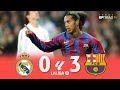 Real Madrid 0 x 3 Barcelona ● La Liga 05/06 Extended Goals & Highlights HD