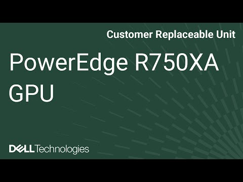 The Dell PowerEdge R750xa