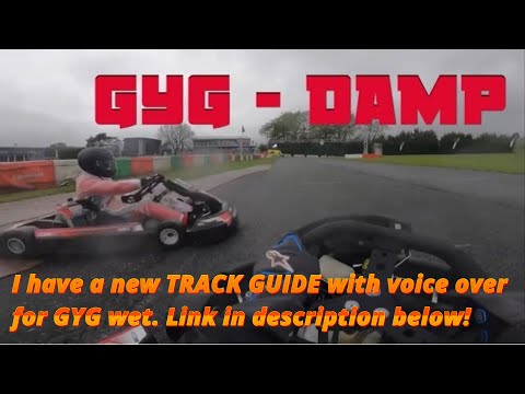 Club100 / BUKC - G-Y-G Damp footage - Kart Tester POV