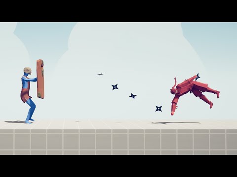 RAPID FIRE NINJA vs EVERY UNIT - Totally Accurate Battle Simulator TABS