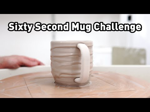 Throwing a Mug in 60 Seconds (Or, trying to at least)