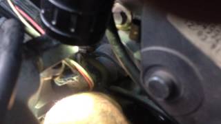 Changing knock sensor on 1991 syclone, 1992 1993 typhoon motor. GM 4.3L turbo.
