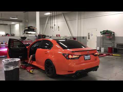 Lexus Gsf with Novel headers and full masterschaft exhaust