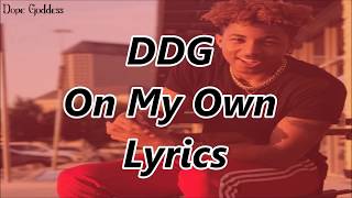 DDG - On My Own (Lyrics)