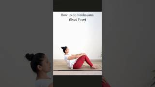 Boat Pose demonstration thumbnail