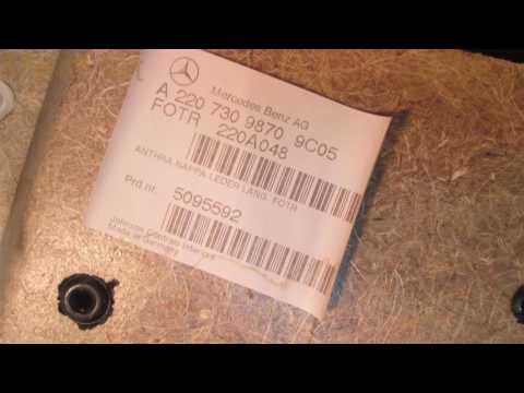 2000 Mercedes S430 RH REAR BLK 220TYPE - mbiparts.com Used OEM Mercedes Parts - Dismantlers &... OEM