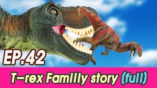 [EN] Full story. Hungry T-rex familly + bonus cut (kids education, collecta figure [cocostoy]