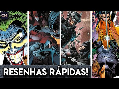 Resenhas Rpidas - Lendas do Universo DC Liga da Justia, Batman que Ri, Exterminador e mais.