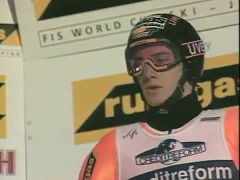 PŚ Lillehammer 28.11.1998 - relacja z zawodów (j. niemiecki/polskie napisy)