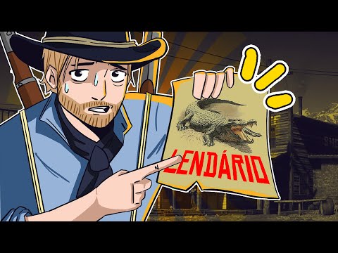 caçando TODOS os ANIMAIS LENDÁRIOS de RED DEAD 2 em um vídeo SÓ