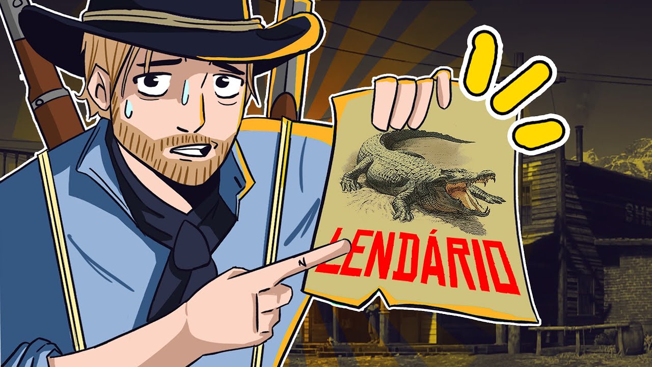 caçando TODOS os ANIMAIS LENDÁRIOS de RED DEAD 2 em um vídeo SÓ