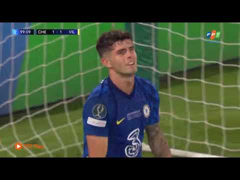Kép phụ KEPA một tay giật cúp về cho CHELSEA   FULL HIGHLIGHT SIÊU CÚP CHÂU ÂU CHELSEA   VILLARREAL